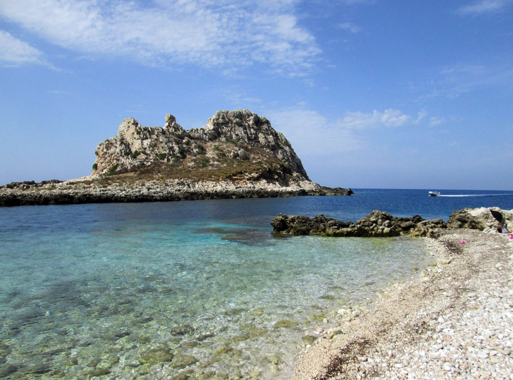 Levanzo in barca
