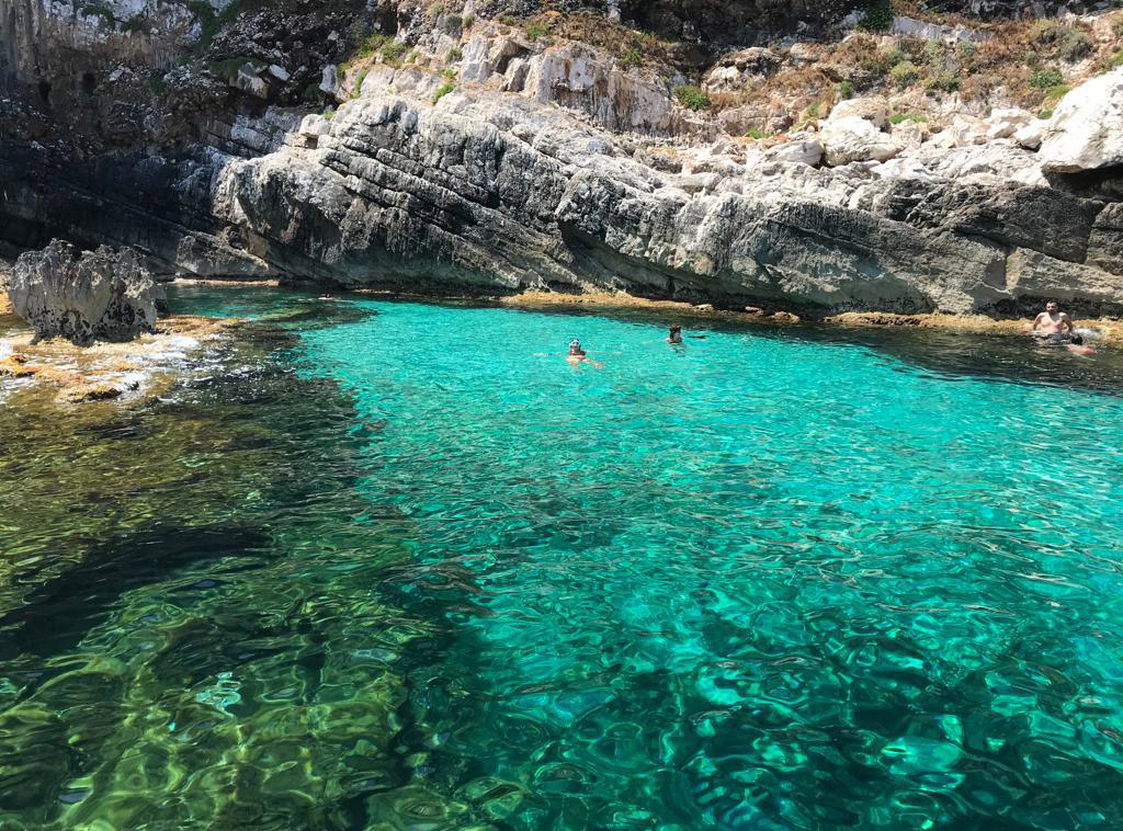 Levanzo in barca